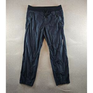 Y2K 55DSL (Diesel) Men's Tech Ripstop Black Pants‎ Size 36W Italy Skater Baggy